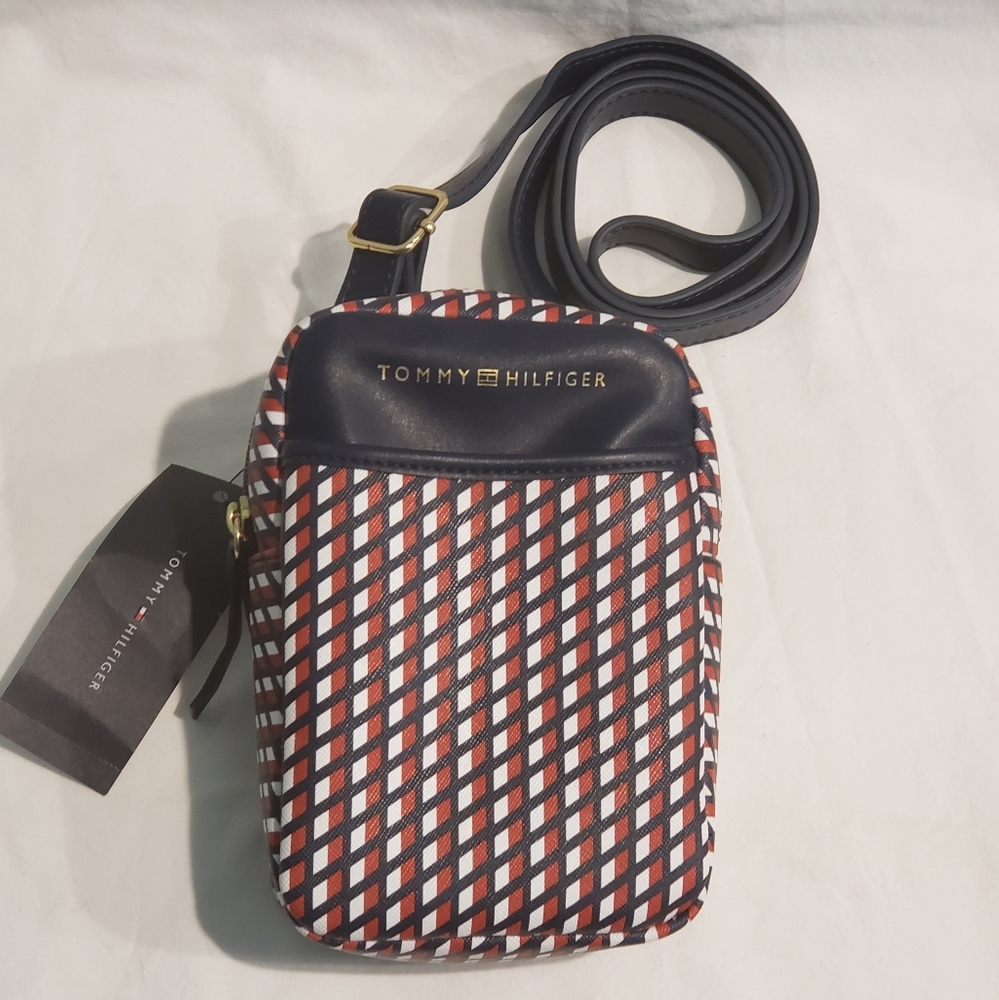 Tommy Hilfilger Red/White/Blue Small Crossbody NWT